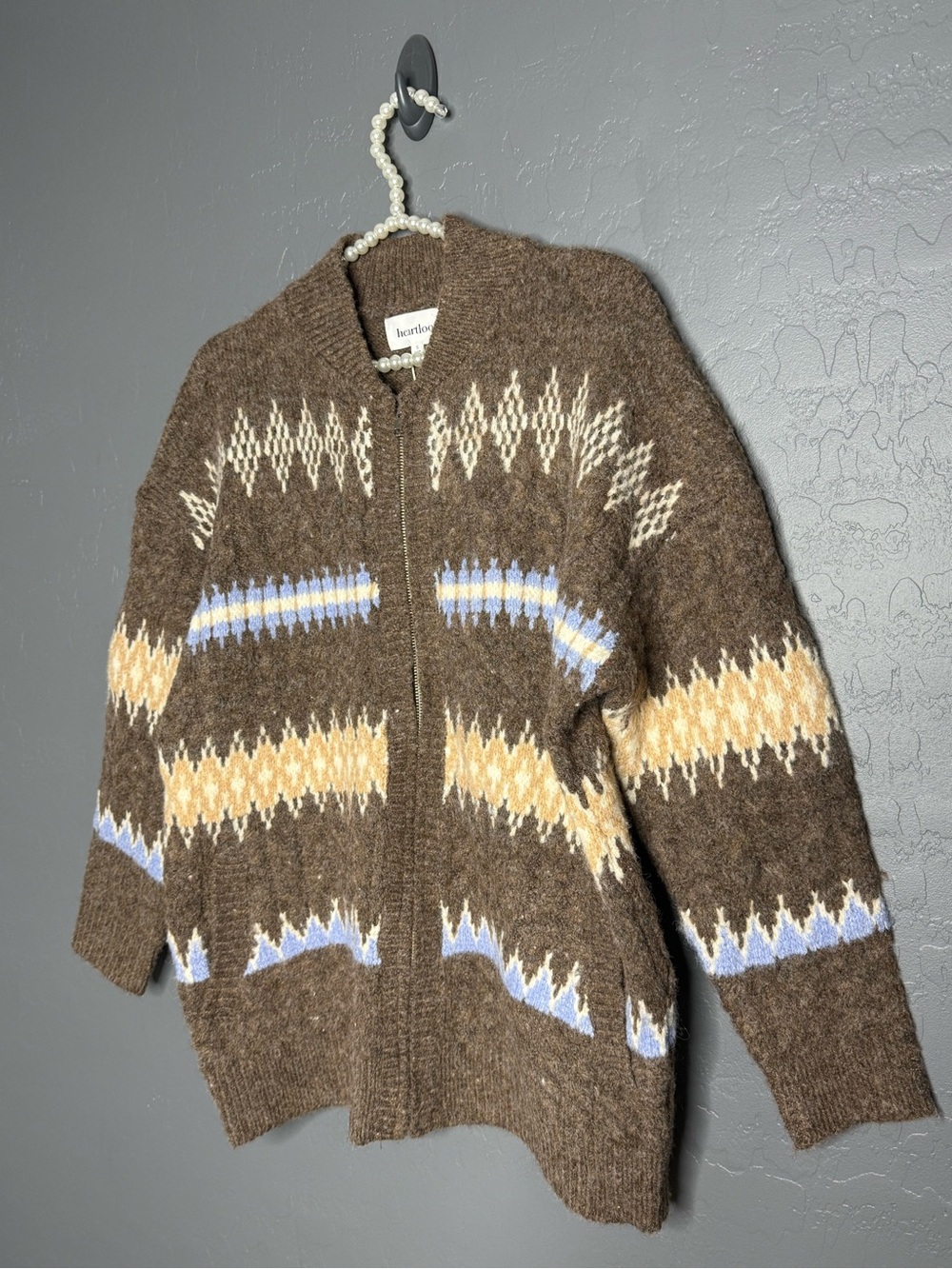 Heartloom Full Zip Sweater